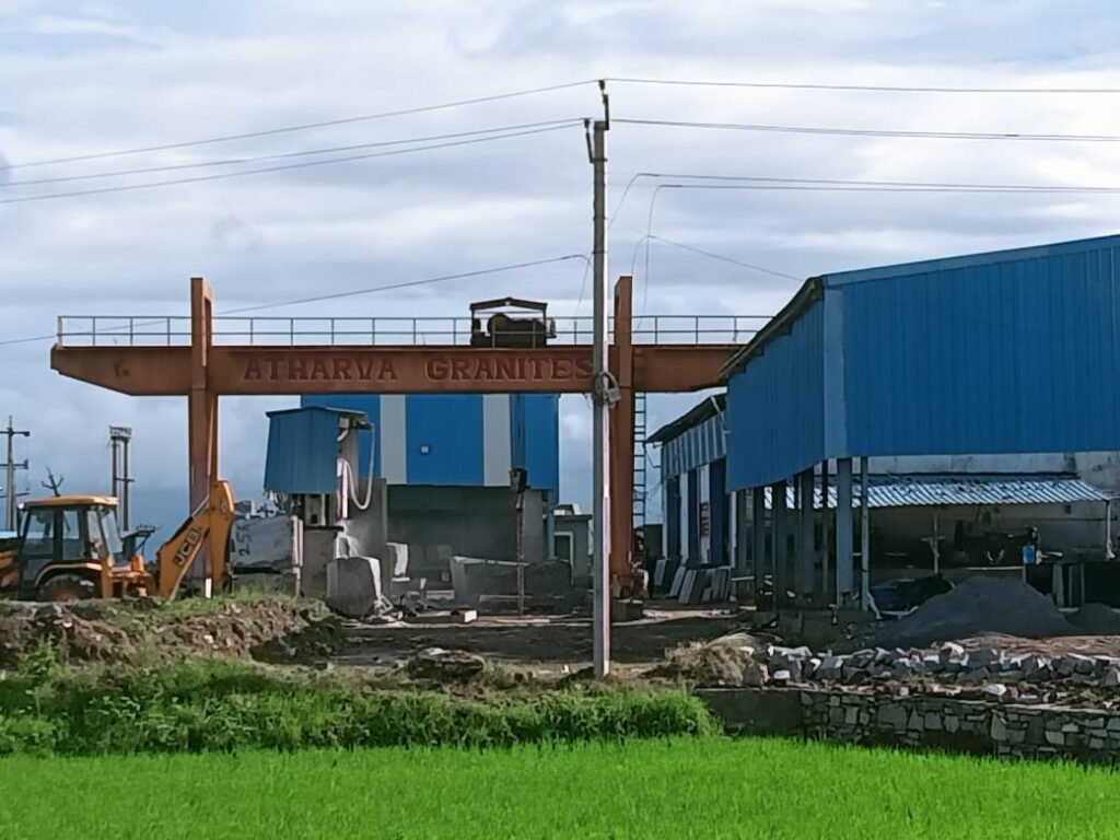 The front of the Atharva's Factory